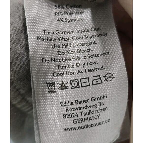 Eddie Bauer Hoodie Womens Medium Purple Sweatshirt Boxy Pullover Half Zip Ascent - Picture 8 of 10